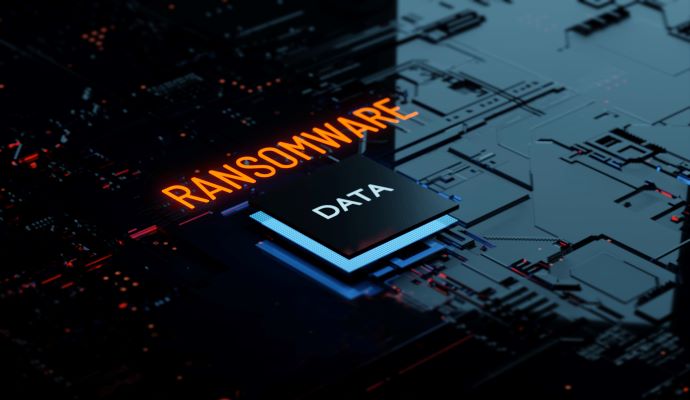 ransomware healthcare data breach cybersecurity endpoint security